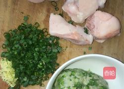 花边水饺(槐花猪肉馅)的做法图解2