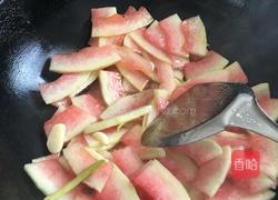 炒西瓜皮的做法图解5