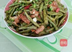 干煸豆角炒肉片的做法图解5