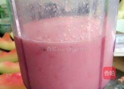 西瓜牛奶冰的做法图解3