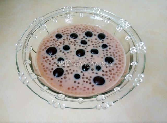 葡萄西米露