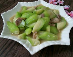 丝瓜炒肉[图]