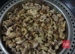 虫草花蒸大盘鸡的做法图解4