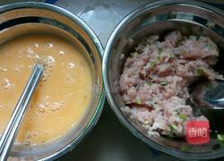 肉碎鸭蛋饼的做法图解3