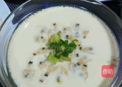 蜆肉蒸水蛋的做法图解4
