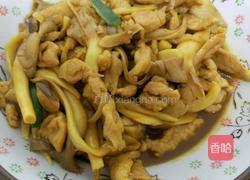 双菇炒肉的做法图解5