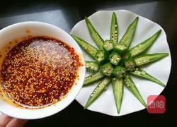 凉拌麻辣秋葵的做法图解9