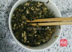 雪菜肉丝饼的做法图解2