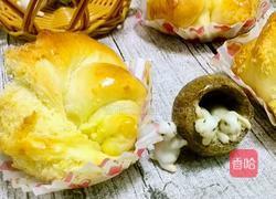 椰蓉花色小餐包的做法图解25