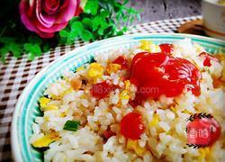 火腿蛋炒饭的做法图解8