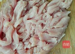蒜苔炒肉丝的做法图解2