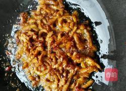 蒜苔炒肉丝的做法图解4