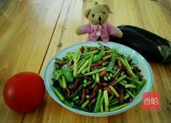 蒜苔炒肉丝的做法图解7
