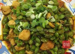 毛豆烧咖喱鸡丁的做法图解5