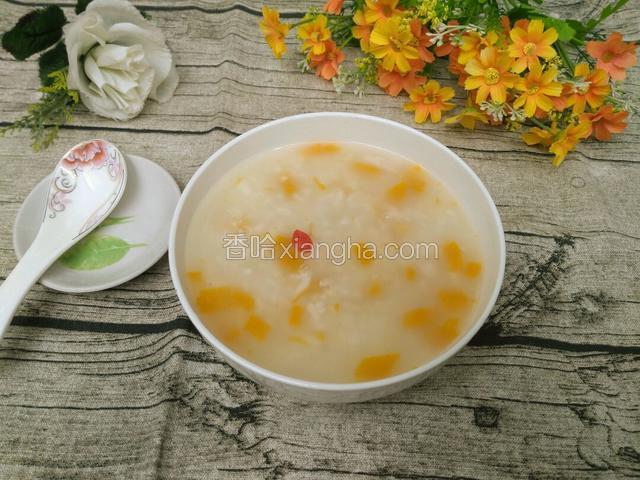 糯米南瓜燕麦粥