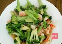 虾仁西蓝花的做法图解4