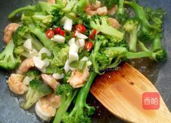 虾仁西蓝花的做法图解3