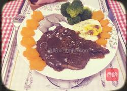 黑胡椒牛排的做法图解10