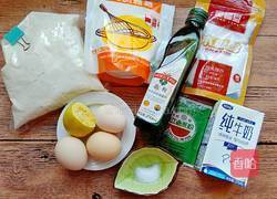 红丝绒戚风蛋糕(六寸)的做法图解1