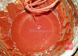 红丝绒戚风蛋糕(六寸)的做法图解8