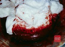 红丝绒戚风蛋糕(六寸)的做法图解13