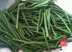 响油豇豆的做法图解1