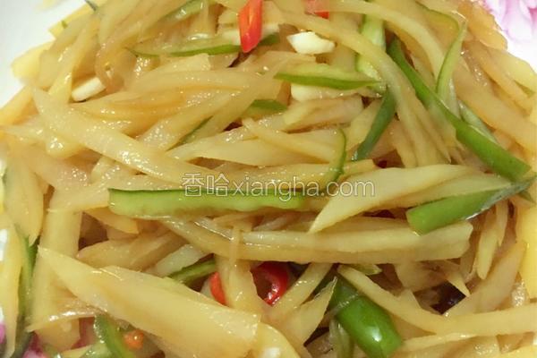 凉拌土豆丝
