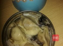 紫菜汤饺的做法图解4