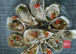 粉丝蒸牡蛎的做法图解4