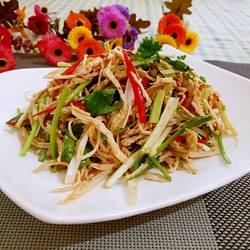 凉拌麻辣鸡丝的做法[图]