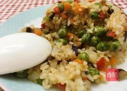 杂蔬炒饭的做法图解11