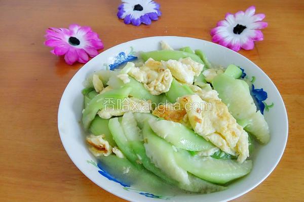 丝瓜炒鸡蛋
