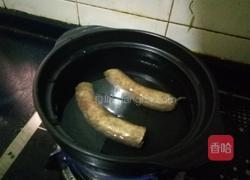 腊肠肉酱面的做法图解3