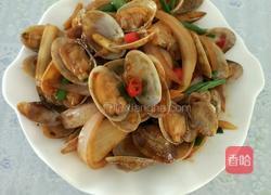 爆炒花蛤的做法图解10
