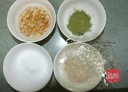 抹茶桂花冻的做法图解1
