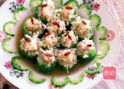 蒜蓉粉丝蒸肉末丝瓜的做法图解5