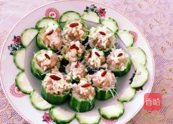 蒜蓉粉丝蒸肉末丝瓜的做法图解4