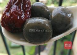 鸡屎藤汤圆子的做法图解3