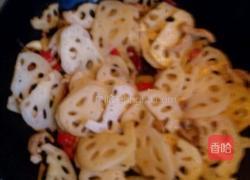 酸辣肉丝藕片的做法图解7