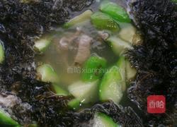紫菜丝瓜肉片汤的做法图解7