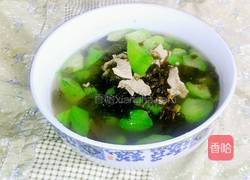 紫菜丝瓜肉片汤的做法图解8