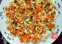 香菇胡萝卜蒸糯米饭的做法图解7