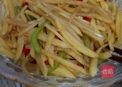 简单的青椒土豆丝的做法图解4