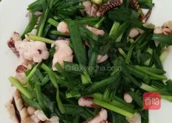 快手鱿鱼炒韭菜的做法图解7