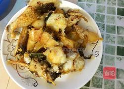 鱼块炒毛豆的做法图解6