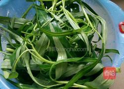 豆酱空心菜的做法图解1