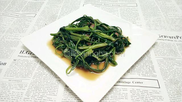 豆酱空心菜