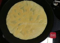 肉松鸡蛋葱，土豆丝鸡蛋葱面卷的做法图解4