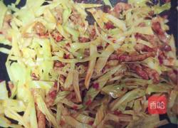 圆白菜肉丝炒面的做法图解5