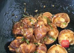 油菜香菇的做法图解2